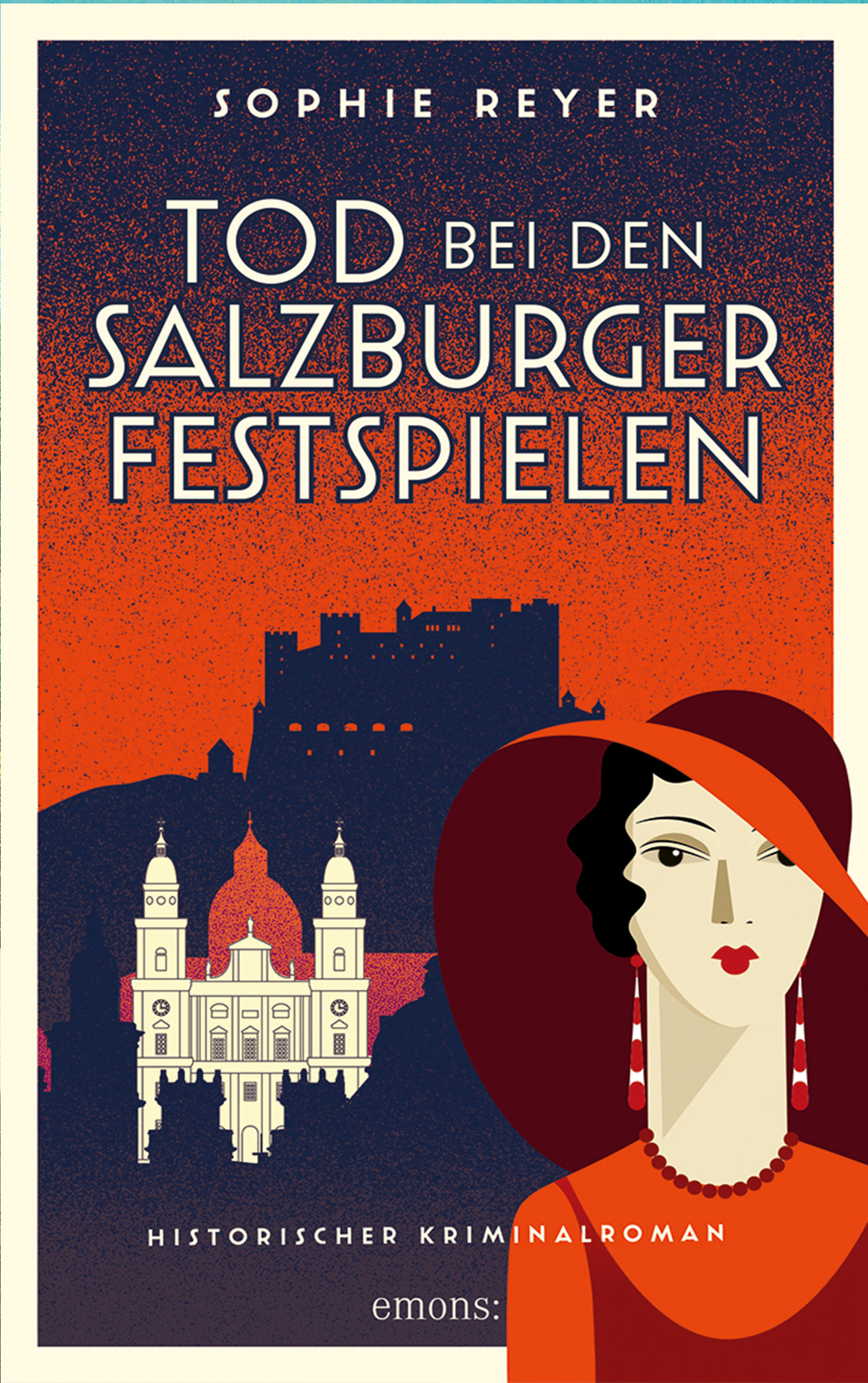 Buchcover „Tod bei den Salzburger Festspielen” von Sophie Reyer