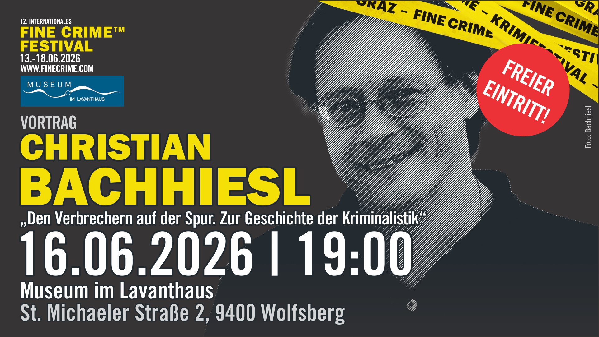 Wolfsberg Vortrag Christian Bachhiesl im Museum im Lavanthaus