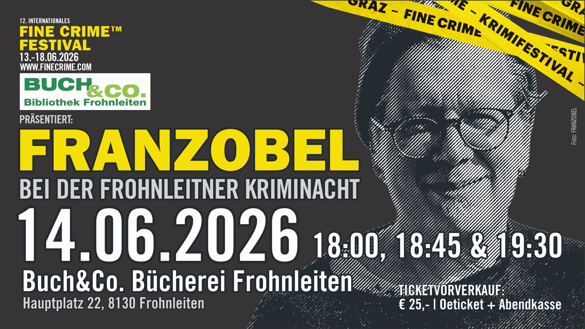 Frohnleitener Kriminacht mit Franzobel