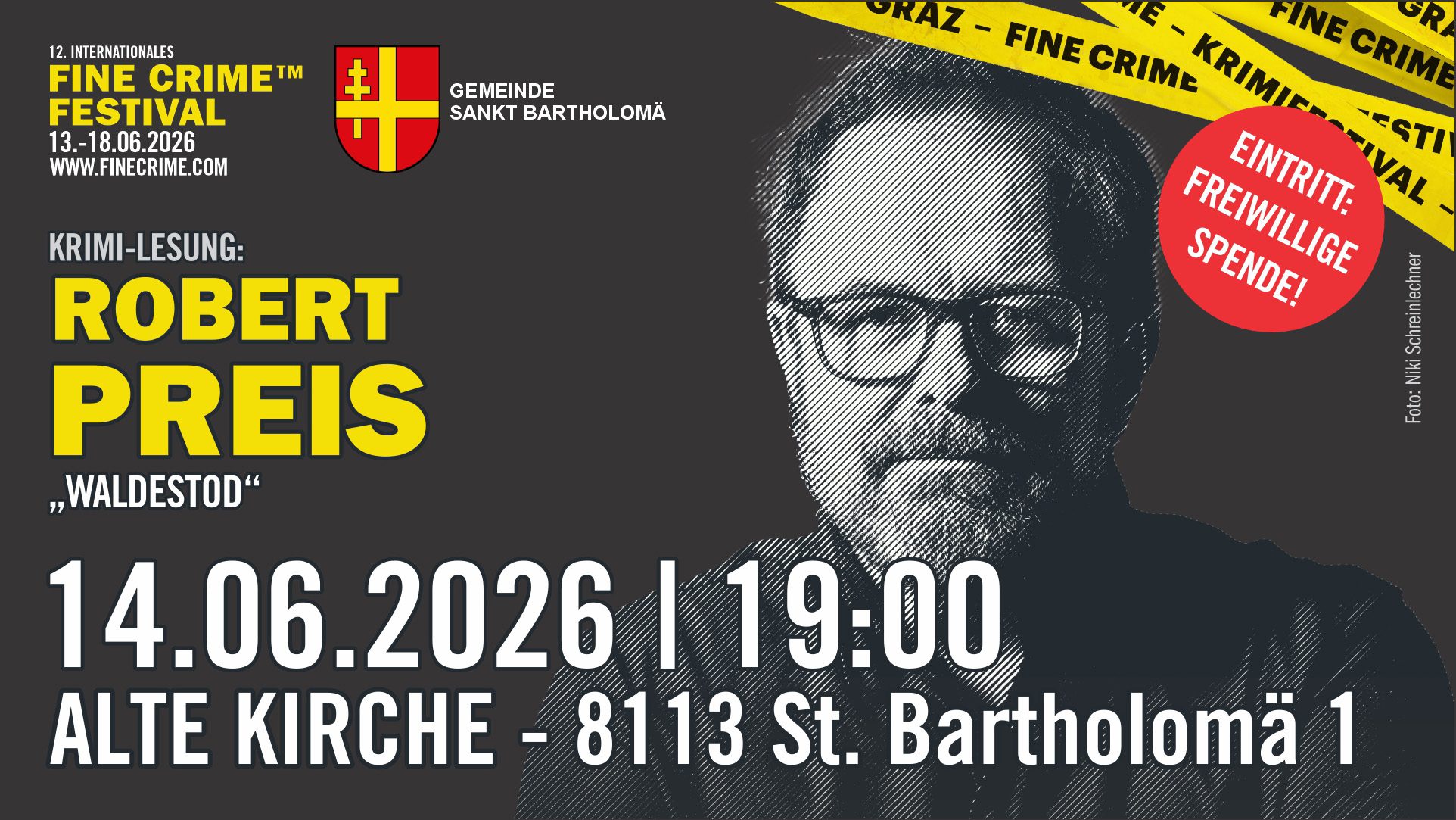 Robert Preis liest in St. Bartholomä